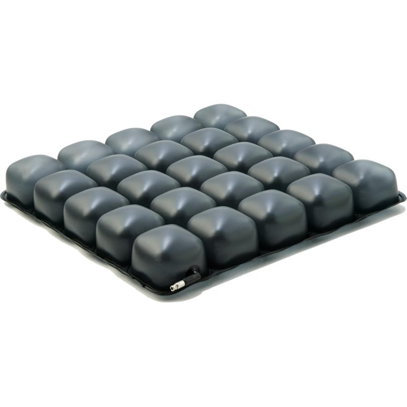 ROHO MOSAIC Cushion, Heavy Duty, Inflatable Seat Cushion for Office Chair, Wheelchair, Cars, Home Living, & Back Aches Support, Adjustable Cushion with Stretchable Cover & Non-Skid Bottom, 18" x 18" - Image 1